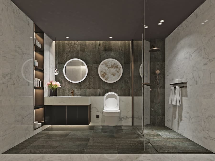 Banheiro suíte luxuosa — Brooklin