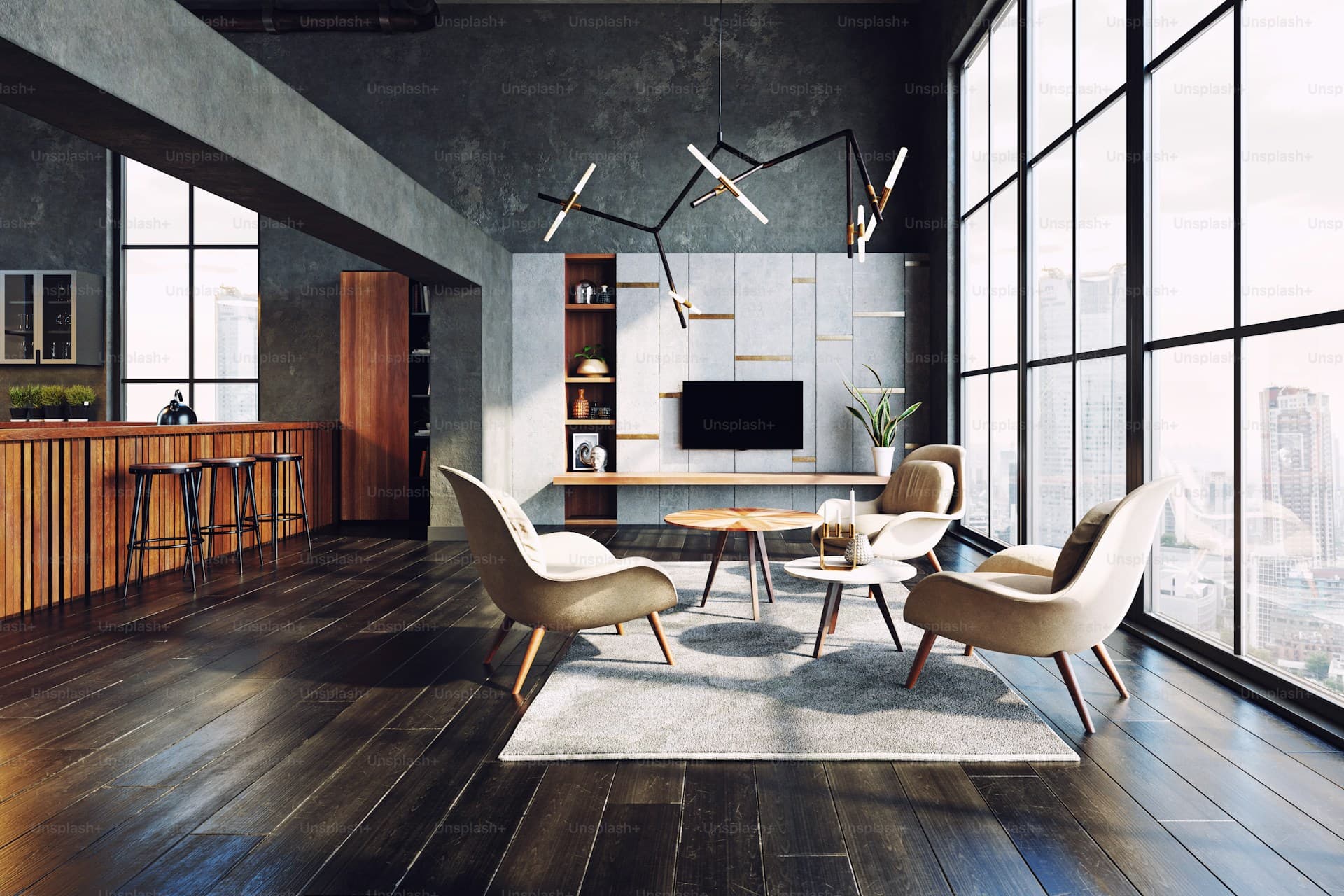 Interiores modernos de alto padrão — WR Reformas